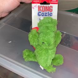 Small Kong Alligator Dog Toy