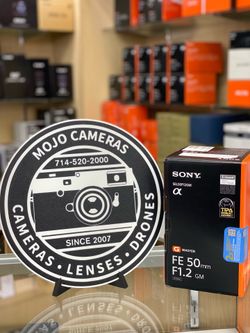 Sony FE 50mm F1.2 GM lens