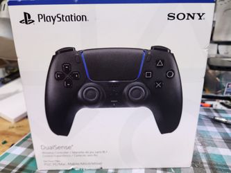 Sony PlayStation PS5 dual sense Wireless controller. Black