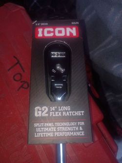Icon 3/8 drive 14" long flex ratchet
