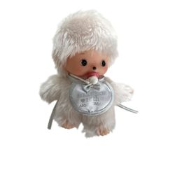 Bebichhichi Monchhichi 10th Anniversary Sekiguchi Stuffed Toy Doll Rare HTF