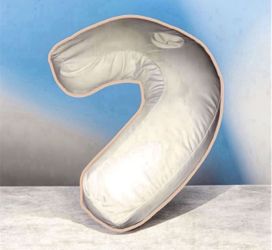 SideSleeper Pro Air pillow with pillowcase