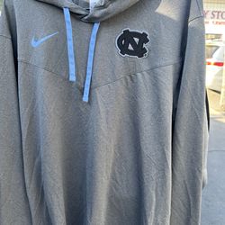 Nike grey North Carolina Tar Heels hoodie