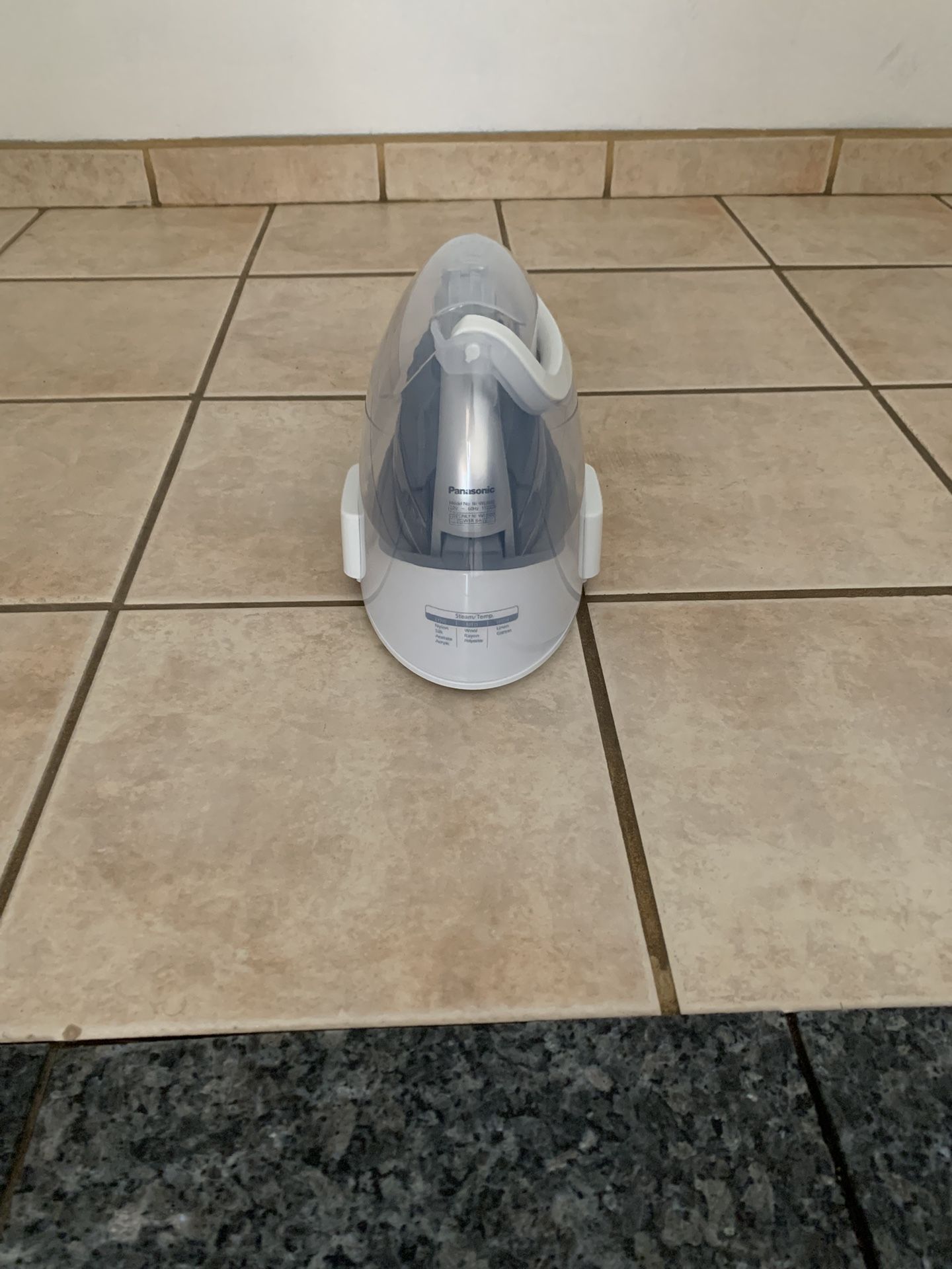 CURRENTLY SOLD OUT Panasonic NI-WL600 Cordless Steam Iron Contoured Multi-Directional Stea - Silver