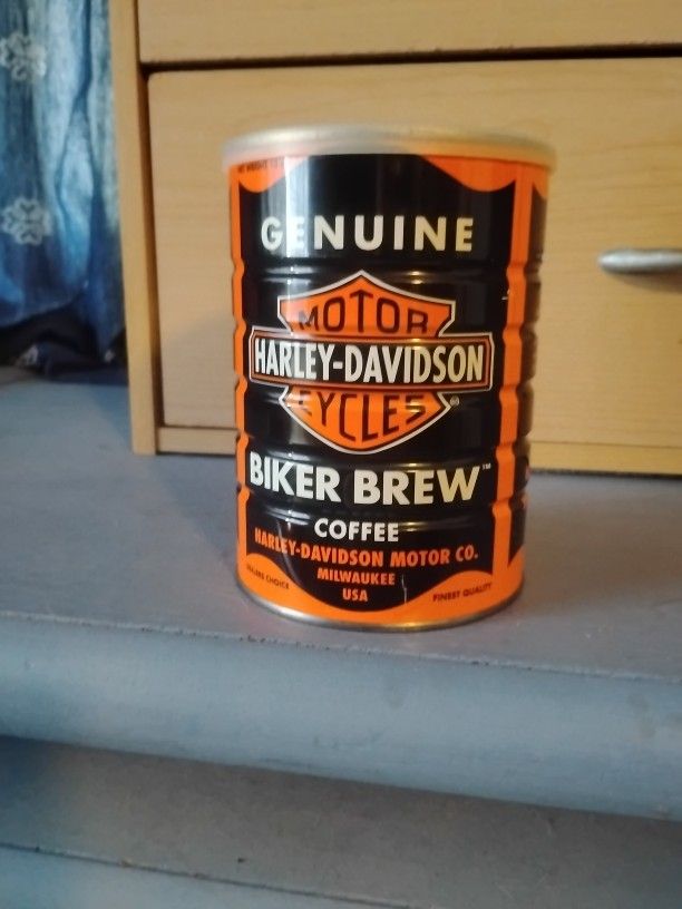 Harley Davidson Coffee Tin