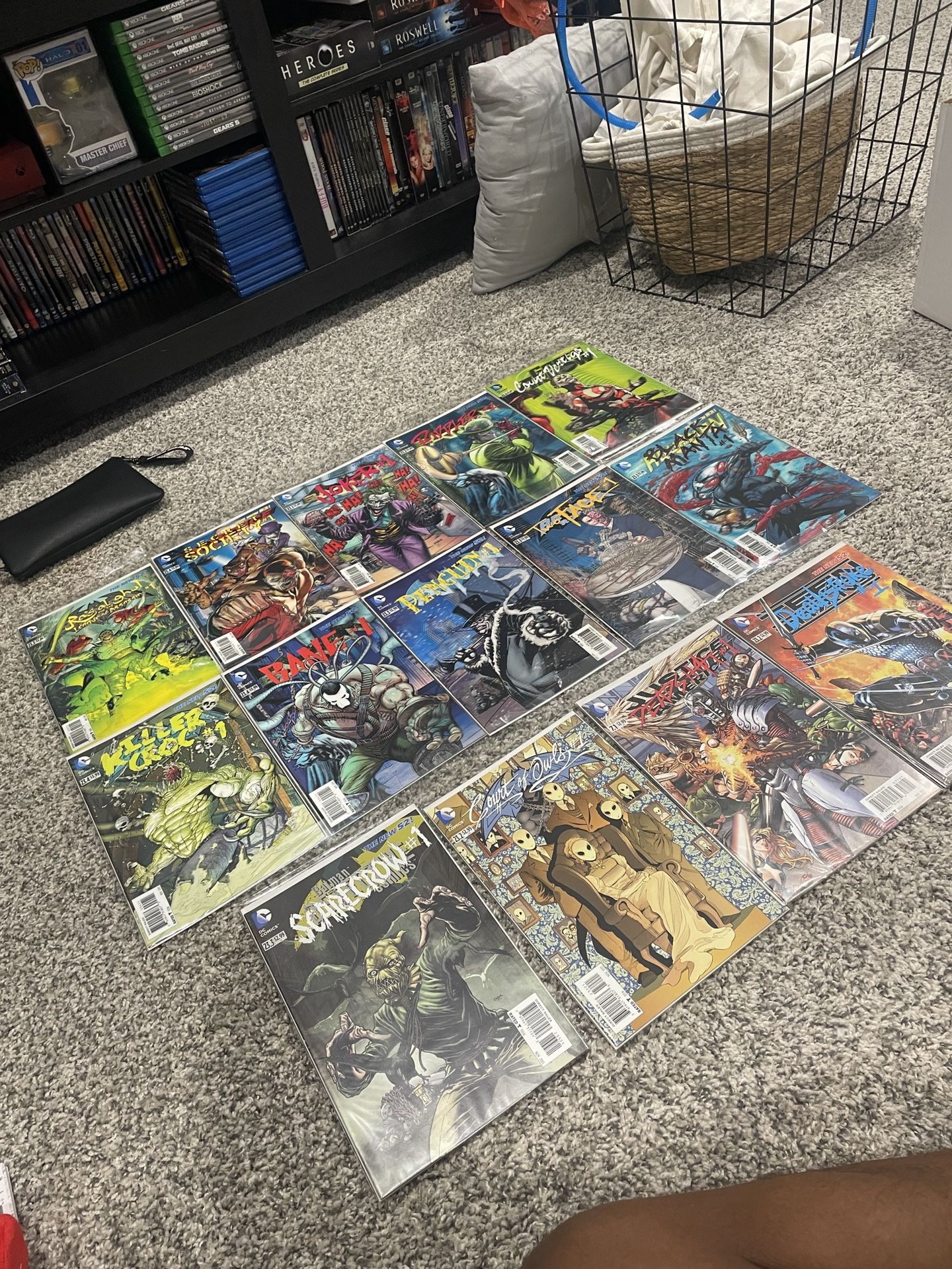 DC Comic Lot Villain One-shot 3D Covers