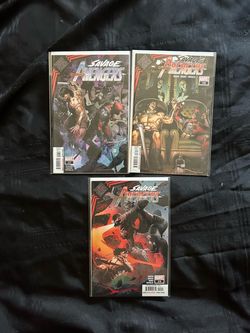 Marvel Savage Avengers (2021) 17 18 19 King In Black Duggan NM/VF