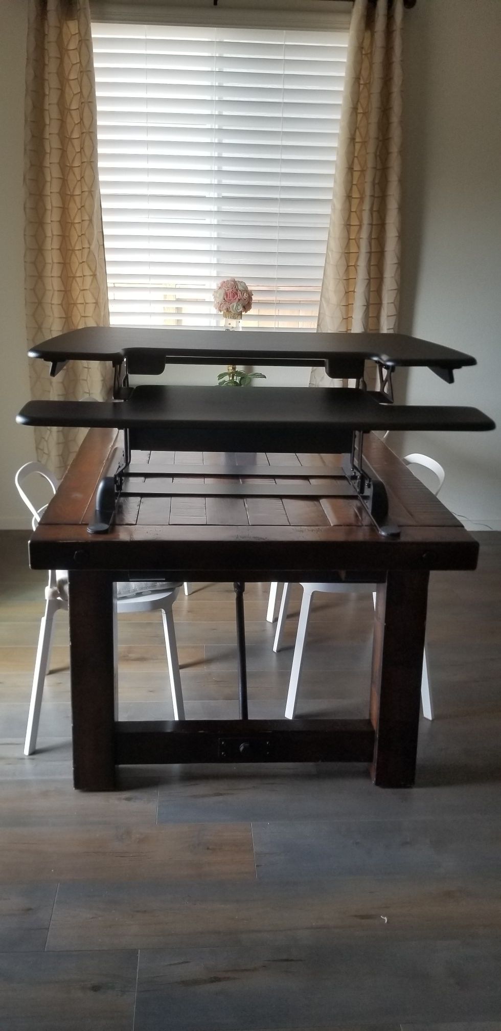 Varis Desk Sit Stand, Standing Desk Converter