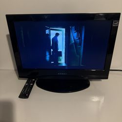 Combo Tv With DVD Player In The Back.