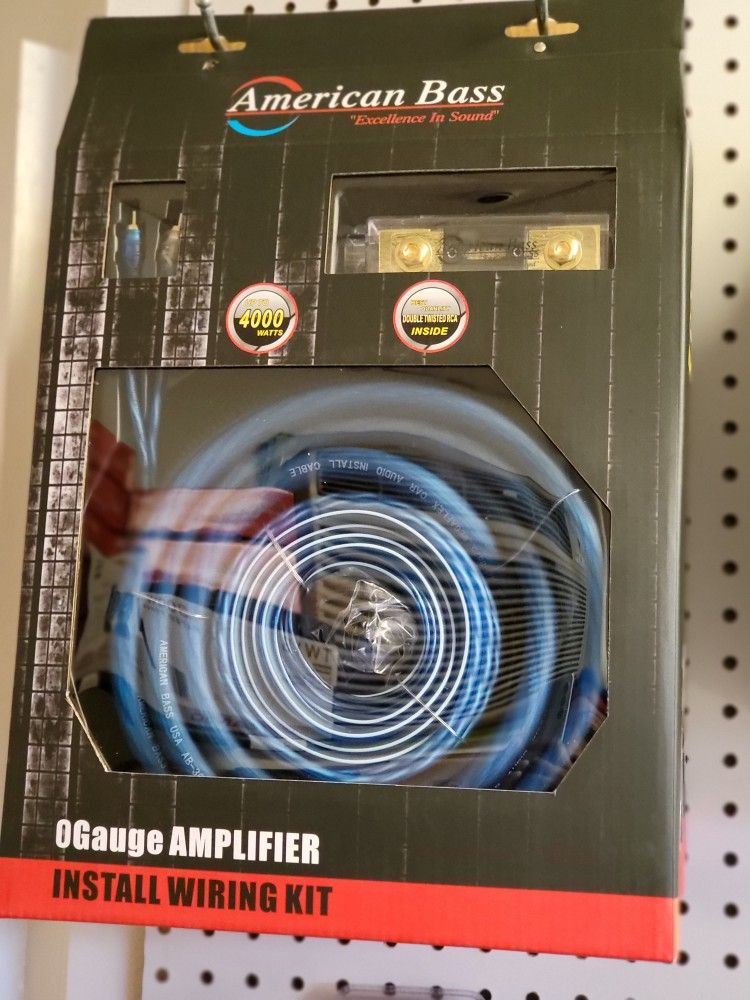 American Bass 0g Amp Kit