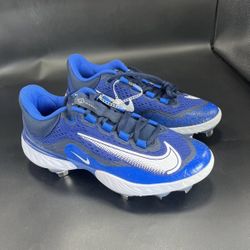 Nike Baseball Cleats Alpha Huarache Elite 4 Navy White DR6851-414 Mens Size 7