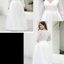 New With Tags Size 22 Wedding Dress $99