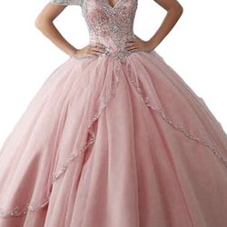 Quinceañera Dress Blush /light Pink color