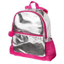 NWT Crazy 8 Silver & Deep Pink Backpack 