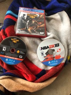 Game bundle ps4 (2k18/infamous second son)