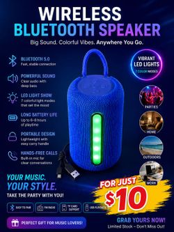 Wireless Bluetooth speaker