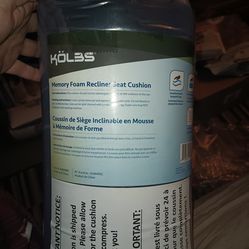 Kolbs recliner seat cushion