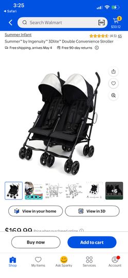 Double Umbrella Stroller
