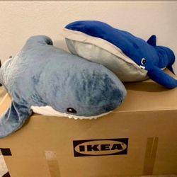 IKEA WHALE AND SHARK