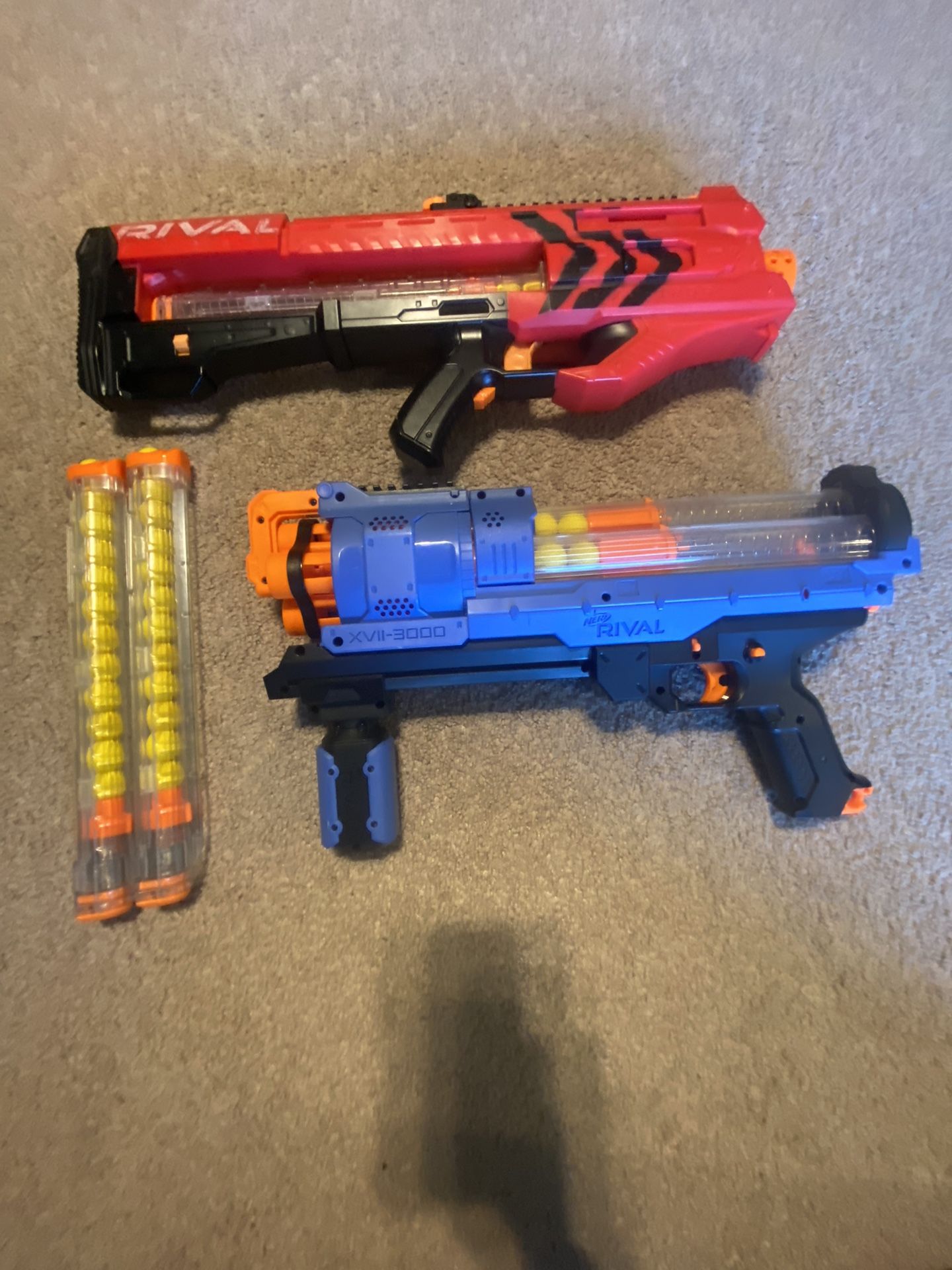 NERF Rival Guns (Ammo Included)