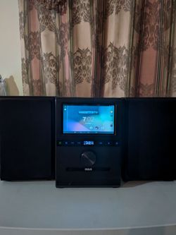 RCA CD Music System RCS13101E Wifi, Detachable Tablet, Bluetooth, CD, Card Reader, etc.