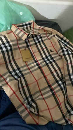 burberry long sleeve shirt brand new