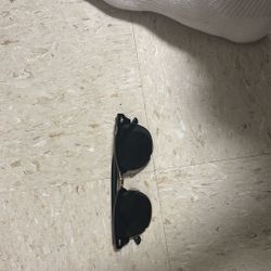 Black And Gold Sunglasses