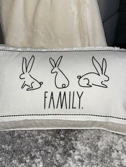 Rae Dunn Easter Decorative Pillow