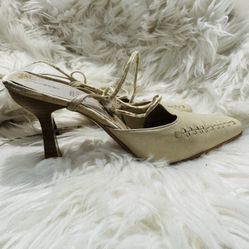 Vintage Goat Leather Heels 