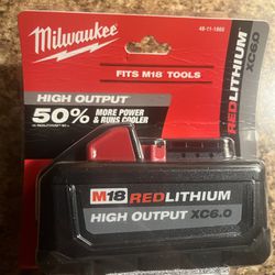 Milwaukee Bateries M18xc6.0