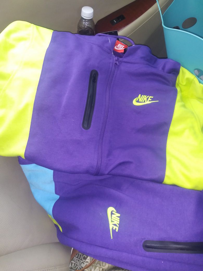 Sizes large and 3x $60 each mens nike sweatsuits
