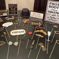 30 + BIRTHDAY PHOTO BOOTH PROPS