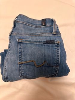 7 For All Mankind Light Wash Jeans