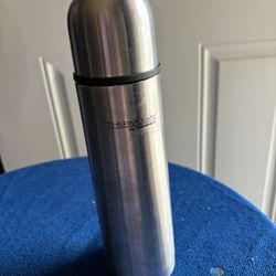 Thermos ThermoCafé Stainless Steel Flask, 16 oz Silver Hot and Cold