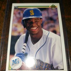 Ken GRIFFEY Jr 89-90 Upper Deck Error Card