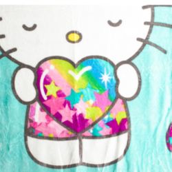 Hello Kitty Heart Blanket