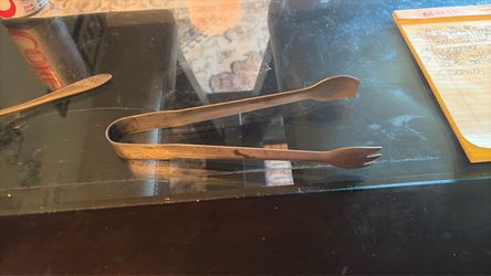 Vintage Metal Sugar Tongs