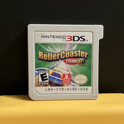 Roller Coaster Tycoon 3D for Nintendo 3DS video game console system or XL New 2DS