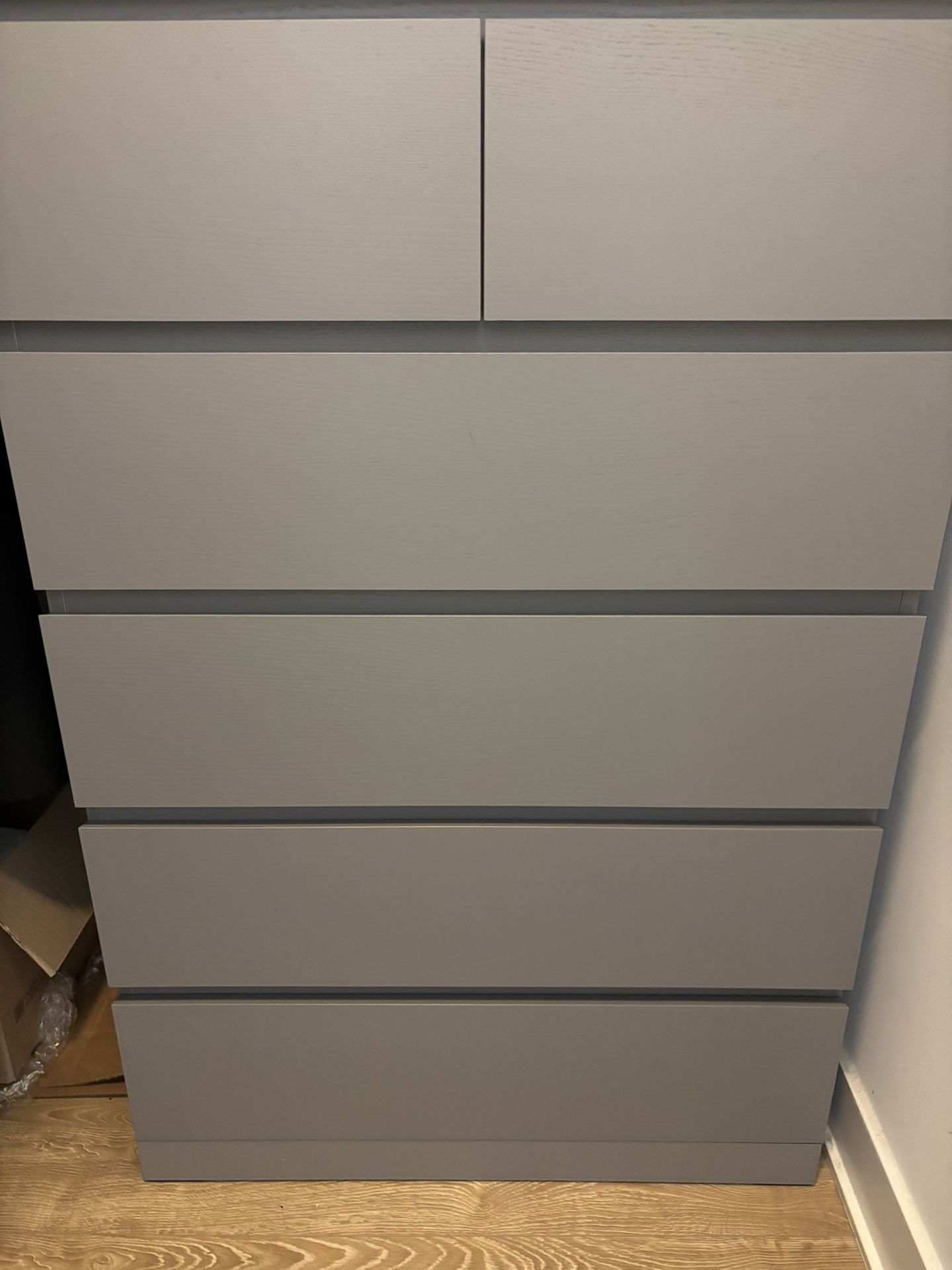 Ikea Dresser MALM Chest of 6 Drawers