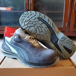 Gray Puma Safety Shoes