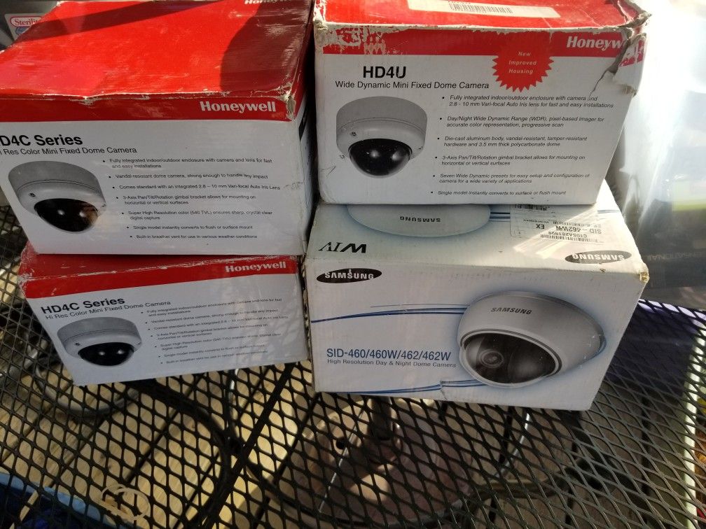 Dome camera lot