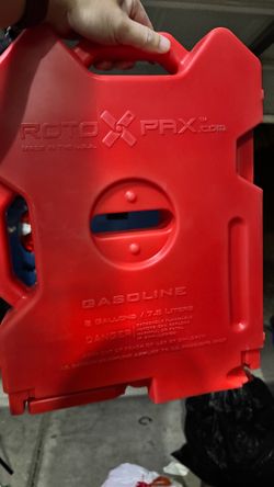 Rotopax gas and water 2 gallons each