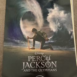 SDCC 2024 EXCLUSIVE FOX Percy Jackson And The Olympians Poster Disney 12x18