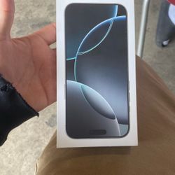 Iphone 16 Pro Max  brand new