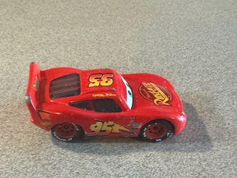 Lightning McQueen with Shovel - Metal die-cast - Disney Pixar Cars Mattel 1/55