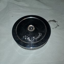 Edelbrock Air Cleaner Small One For 4 Barrel Chevy Ford Ect Gd Condition