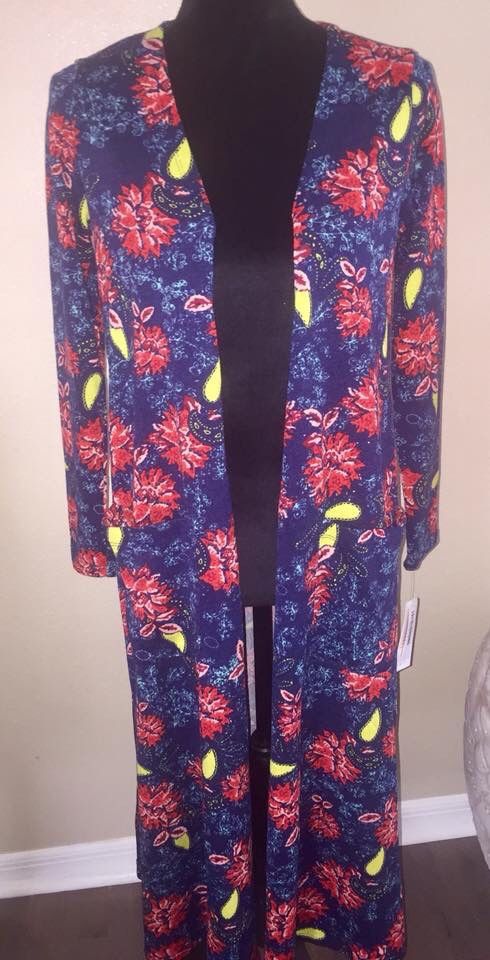 New Women’s Small (Size 6-8) Floral LulaRoe Sarah Cardigan