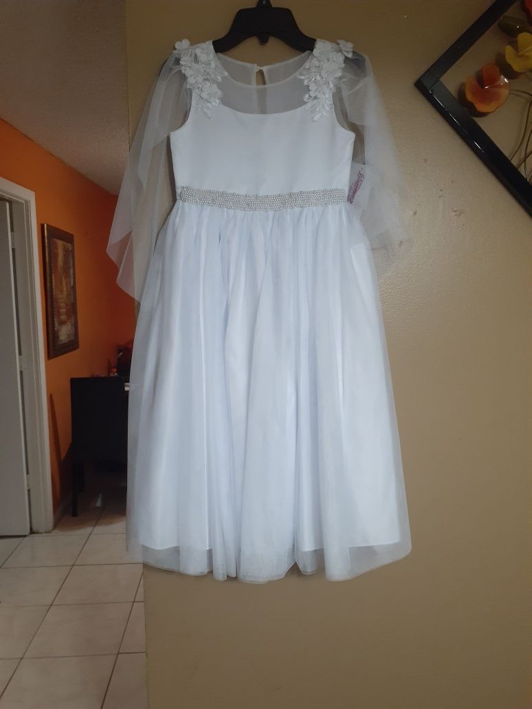 New Bonnie Jean flower girls dress