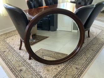 Large Round Mirror From American Drew