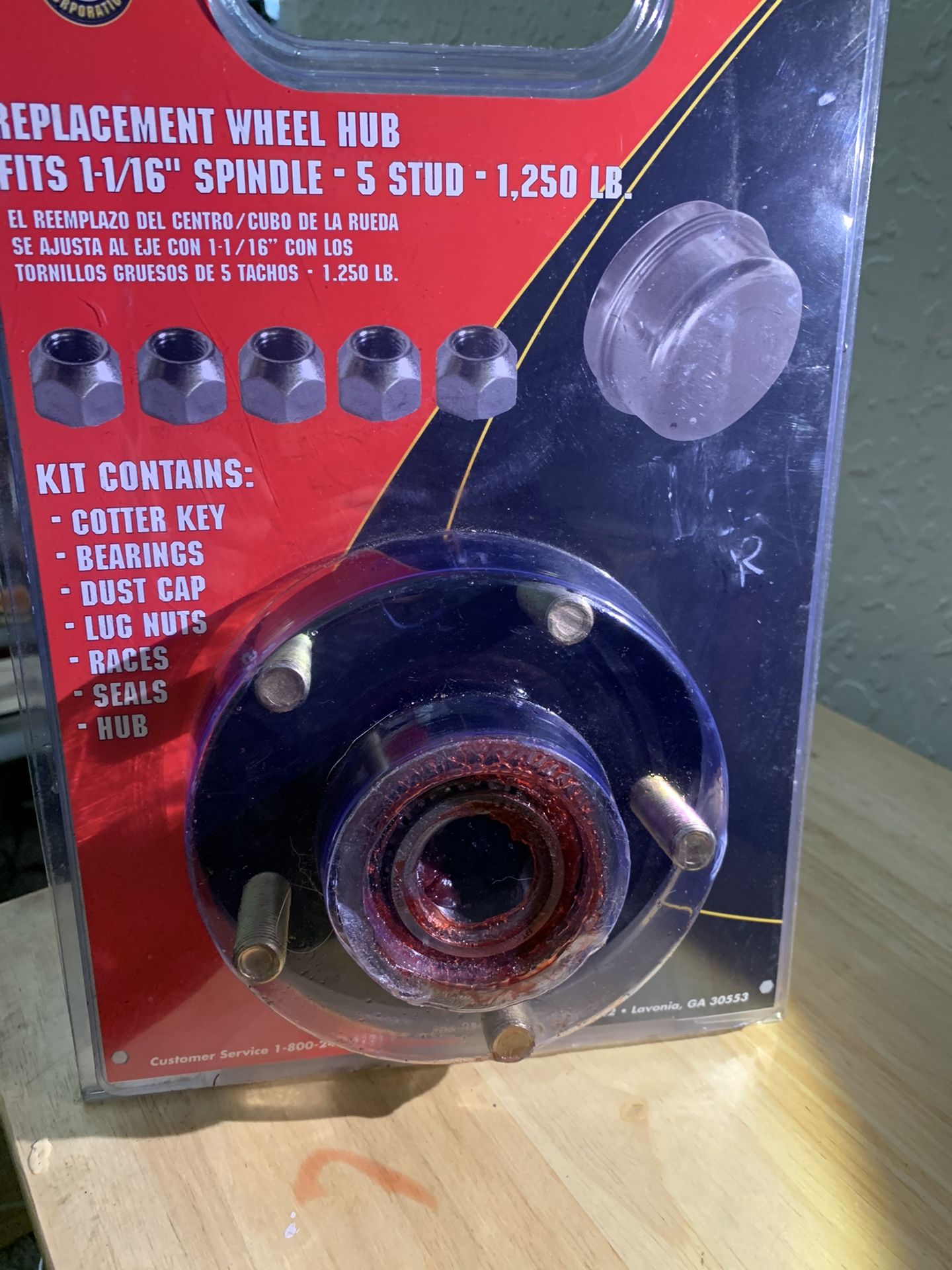 TRAILER WHEEL HUB